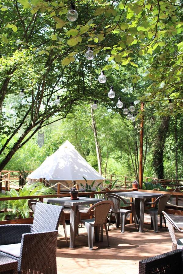 River Tribe Glamping Laino Borgo Exterior foto