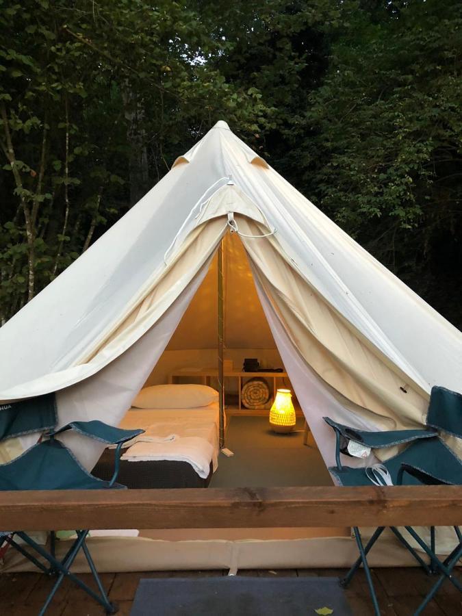 River Tribe Glamping Laino Borgo Exterior foto